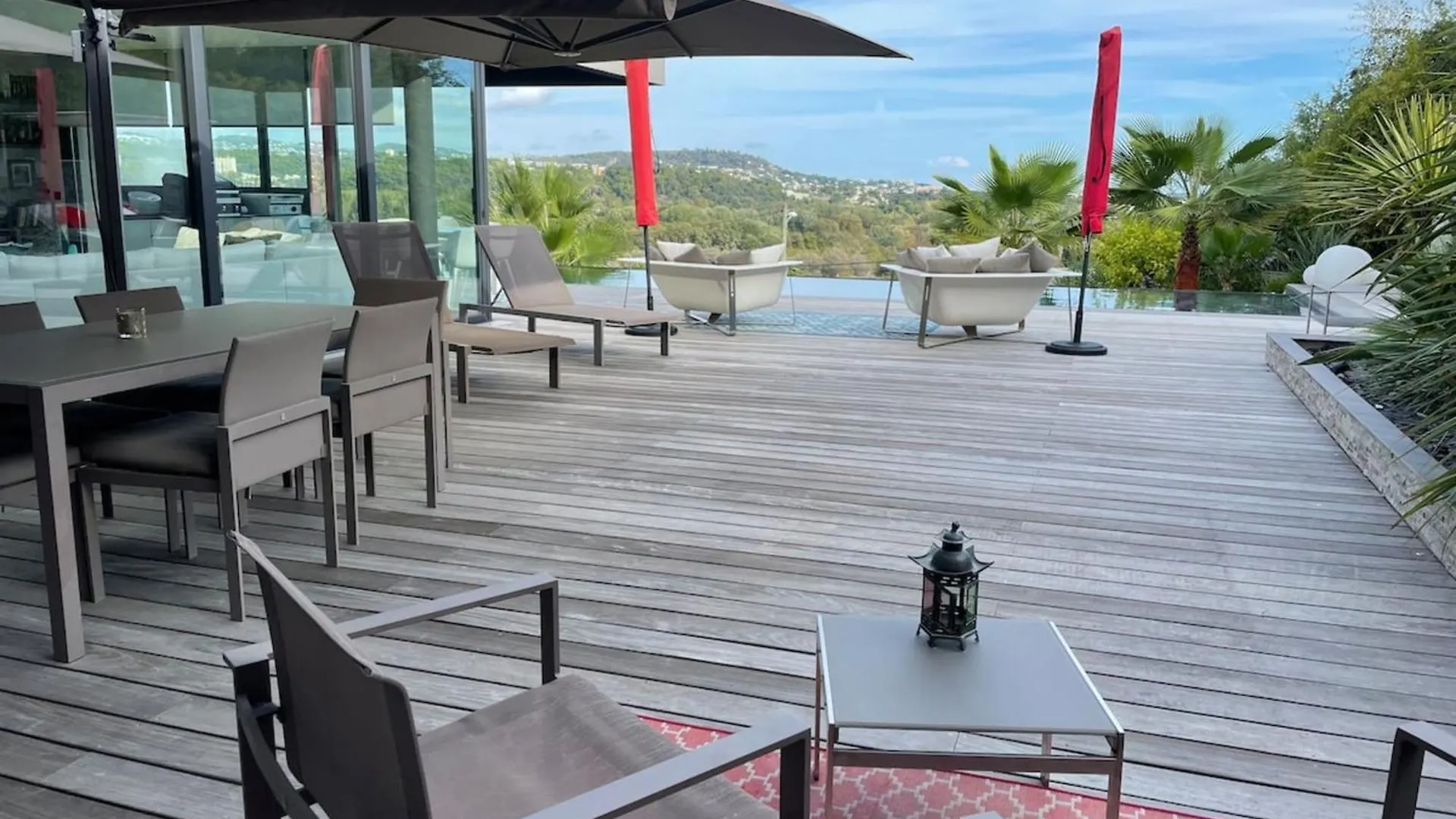 Villa Dezem-Infinity Pool-Near Cannes-Panorama-Ac Mandelieu-la-Napoule