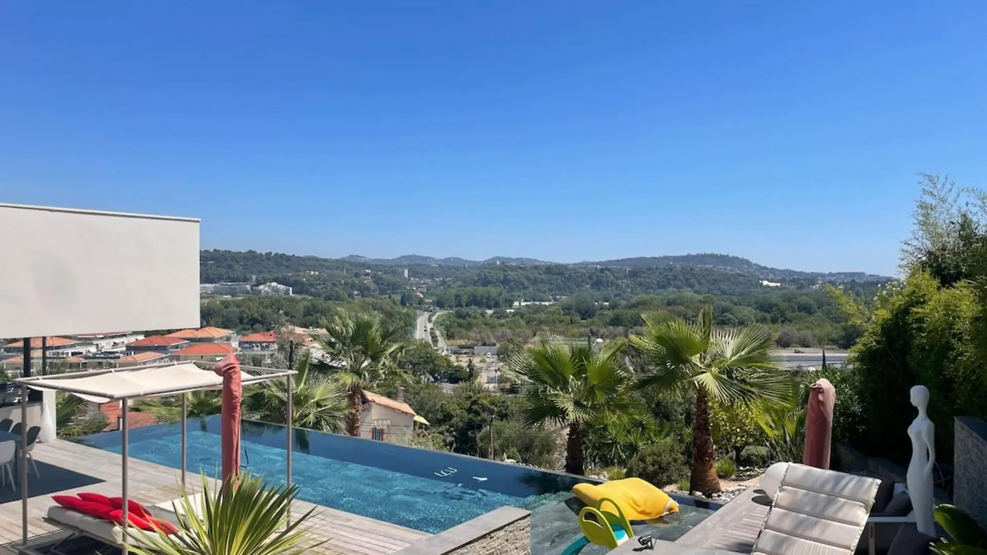 Villa Dezem-Infinity Pool-Near Cannes-Panorama-Ac Mandelieu-la-Napoule